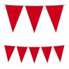 Festoni Mt.4 Bandierine Triang.rosse