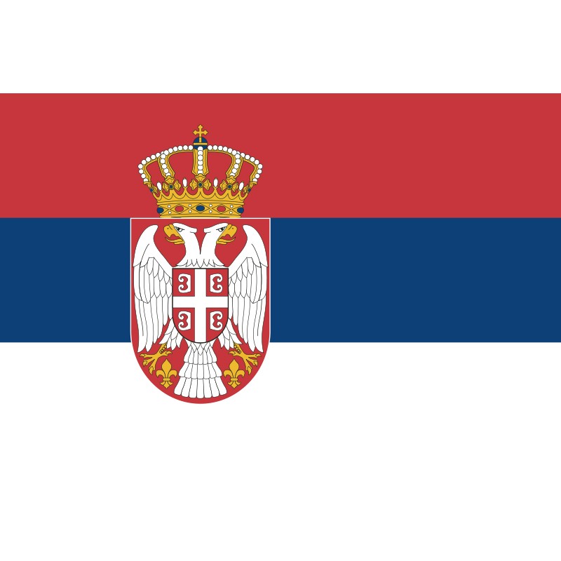 Bandiera Serbia 100 X 145