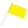Bandierina Con Asta Gialla 20x30