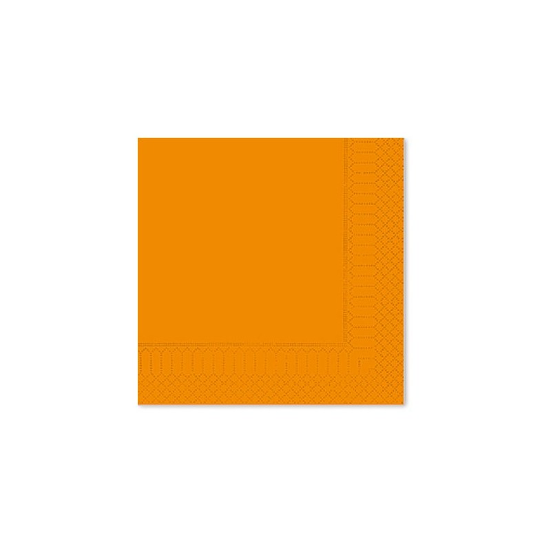 Tovaglioli 33x33 Arancio Pz. 50
