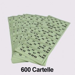 Tombolone 600 Cartelle Preforate