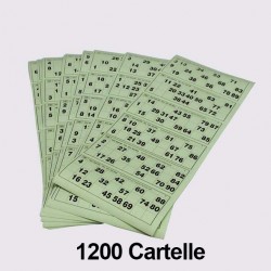 Tombolone 1200 Cartelle Preforate