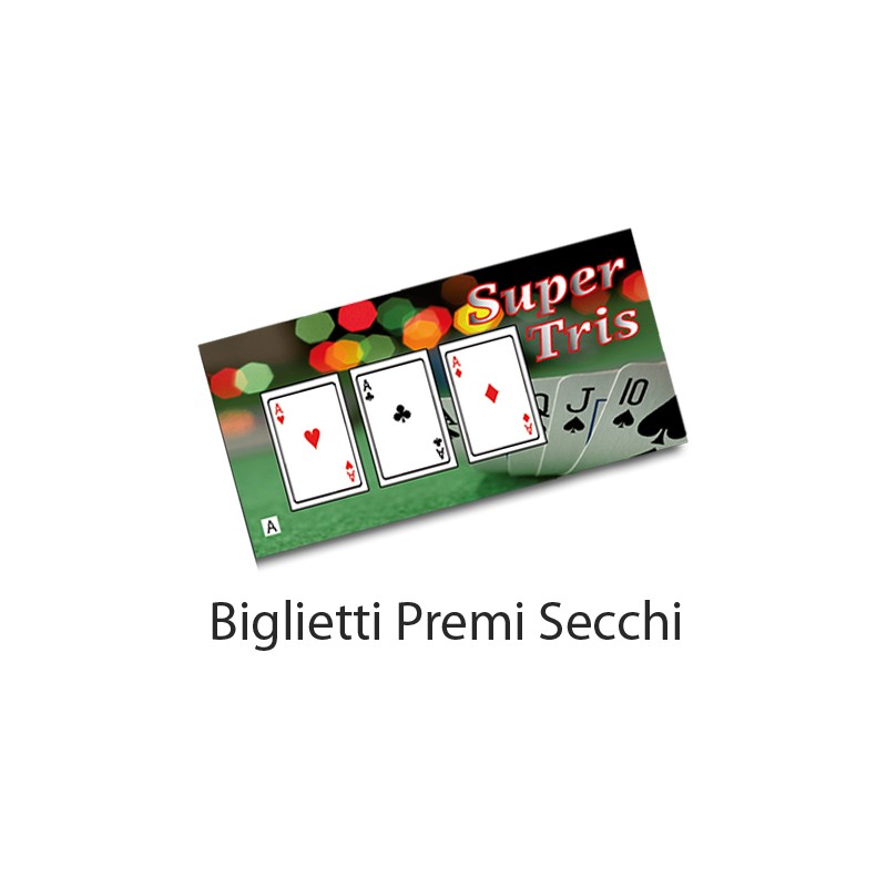 Biglietti Gioco Super Tris Punti Serie A