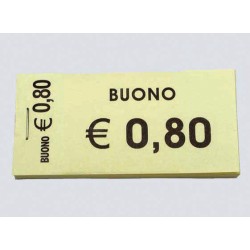 Buoni Cassa Euro 0,80 10x100