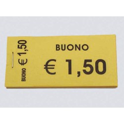 Buoni Cassa Euro 1,50 10x100