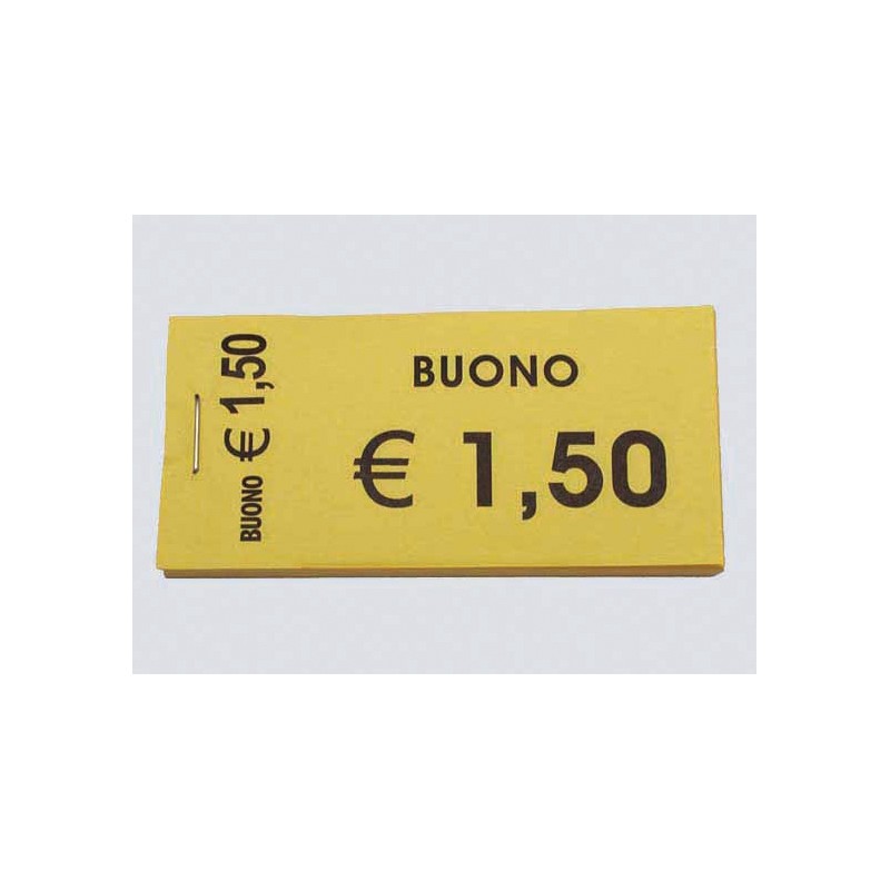 Buoni Cassa Euro 1,50 10x100