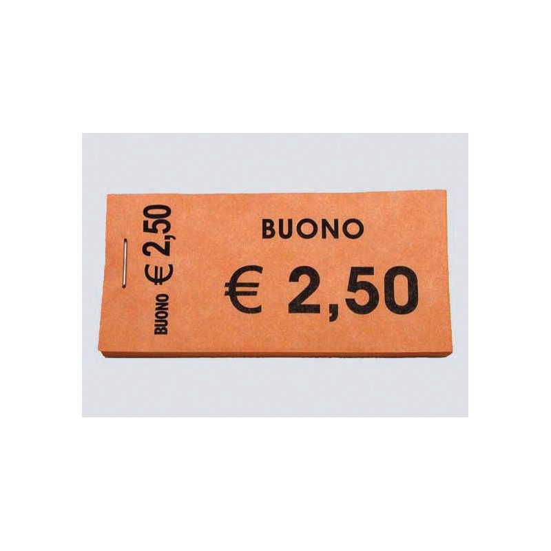 Buoni Cassa Euro 2,50 5x100