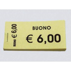 Buoni Cassa Euro 6,00 5x100