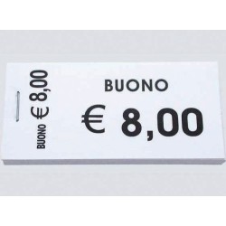Buoni Cassa Euro 8,00 5x100