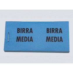 Buono Birra Media Azzurro 5x100