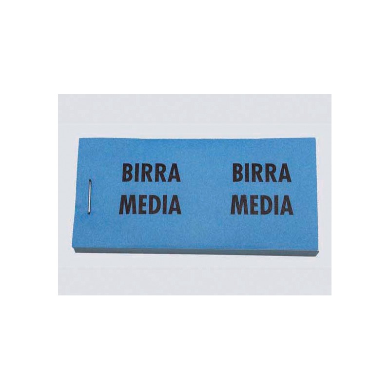 Buono Birra Media Azzurro 5x100