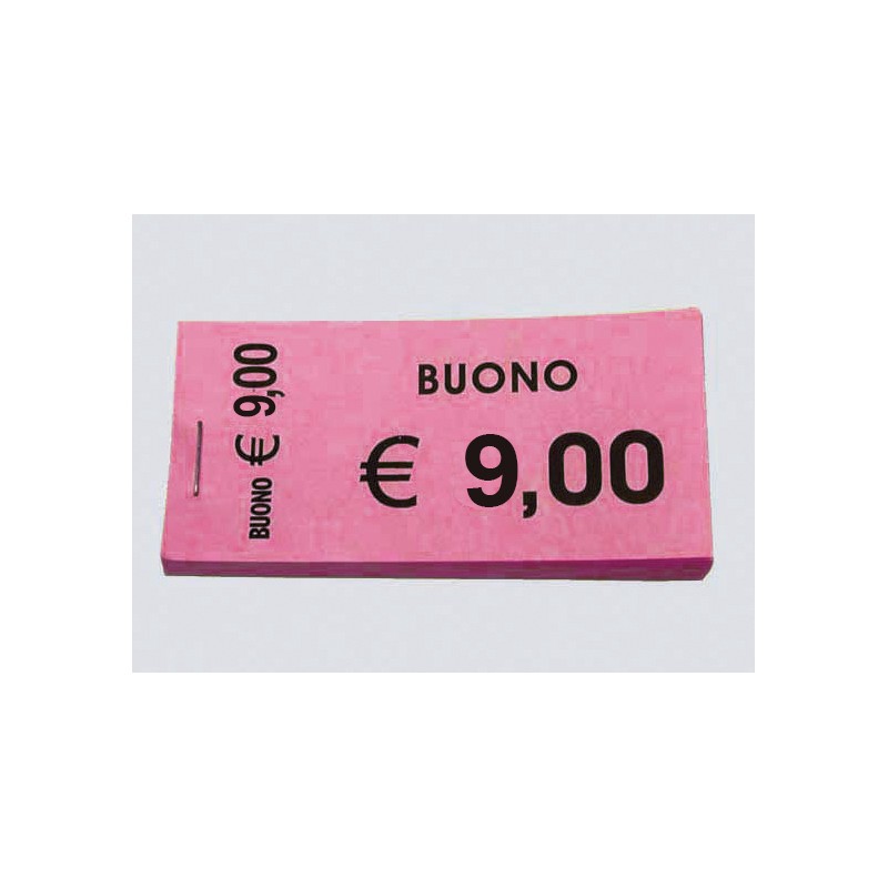 Buoni Cassa Euro 9,00 5x100