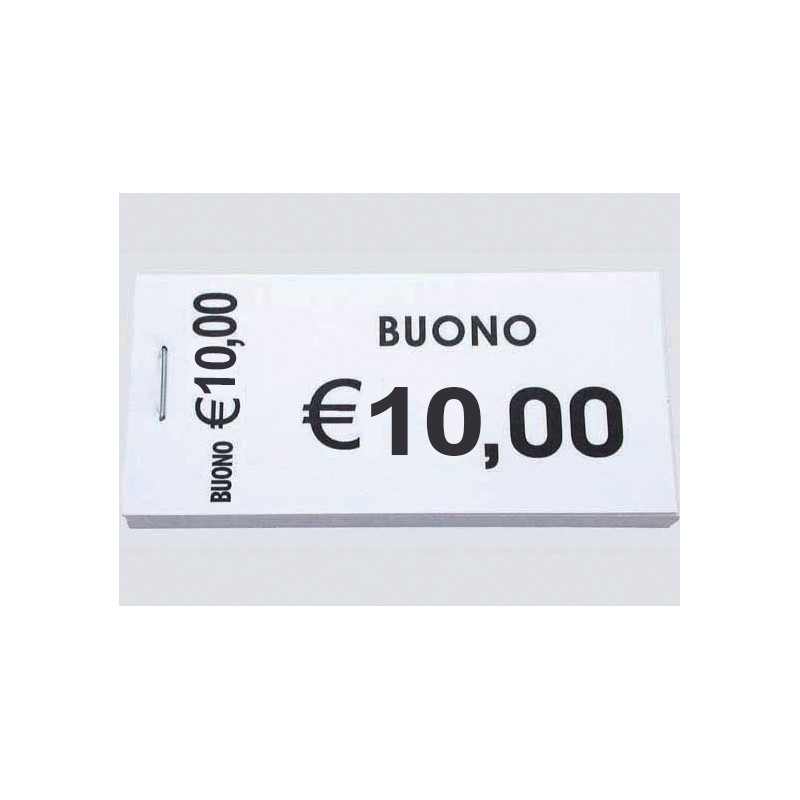 Buoni Cassa Euro 10,00 5x100