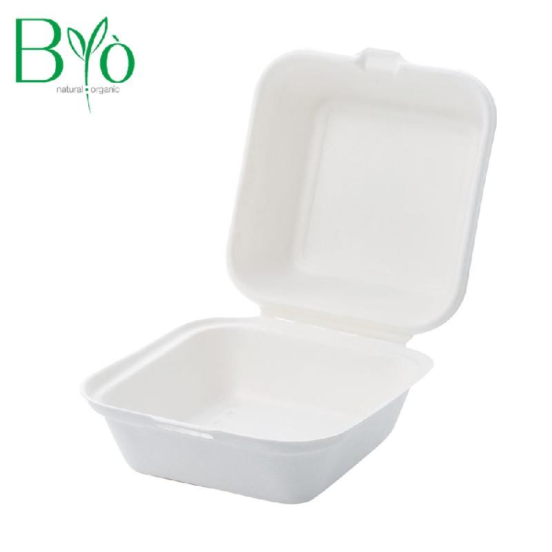 BOX HAMBURGER 450ml 15X15 Pz. 50 IN POLPA DI CELLULOSA