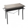 Grill Gas Inox 120x70 Valvolata Ondulata