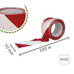 Nastro Segnaletico 7cm x 200m. Pvc