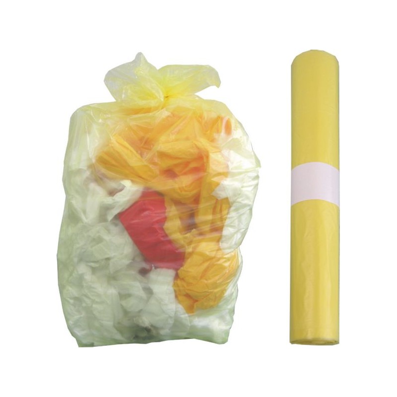 Sacco Raccolta Diff.giallo 20pz. 70x110