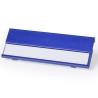 Badge Clip Portanome In Alluminio7x2,5cm Colore Blu