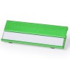 Badge Clip Portanome In Alluminio7x2,5cm Colore Verde