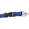 Laccio Da Collo Con Moschettone E Fibbia Blu Royal