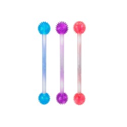 BASTONE MAJORETTES LUMINOSO RIMBALZANTE CON 2 LED