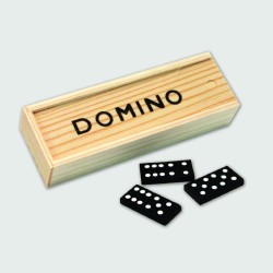 Gioco Domino In Scatola Legno