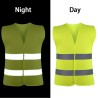 GILET ALTA VISIBILITA CATARIFRANGENTE GIALLO o ARANCIO TAGLIA UNICA ADULTO EN 471