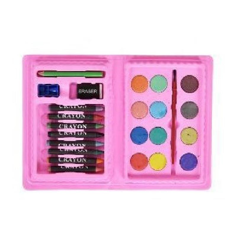 VALIGETTA COLORI CERA+ACQ. 24PZ - ASSORTIMENTO COLORI VALIGETTA 18X12 VALIGETTA COLORI CERA+ACQ. 24PZ - ASSORTIMENTO COLORI VALIGETTA 18X12