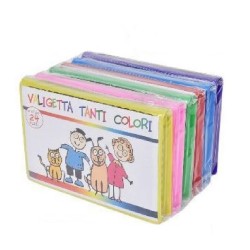 VALIGETTA COLORI CERA+ACQ. 24PZ - ASSORTIMENTO COLORI VALIGETTA 18X12