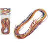 Scubidu Colori Neon 30 fili da 80 cm, 41530