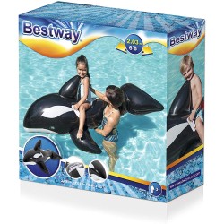 Bestway - Cavalcabile Orca Grande Cm 203x102 3+ anni