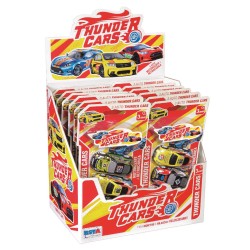 Set 3 Auto Die Cast Retrocarica, modelli assortiti - 11763