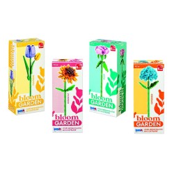 Set Costruzioni Bloom Garden Fiori, modelli assortiti - 12092
