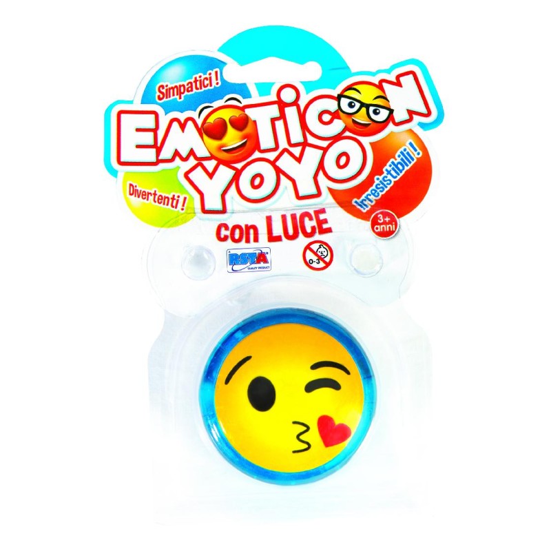 Emotion YoYo con luce, disegni assortiti - 10366 Emotion YoYo con luce, disegni assortiti - 10366