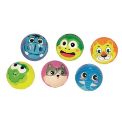 Pallina Funny Soft Ball 10 cm Cartoon, modelli assortiti - 11550