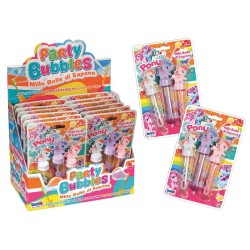 3 TUBI 30 ml BOLLLE DI SAPONE PONY IN BLISTER
