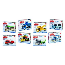 Set Costruzioni, 8 Auto Assortite - 12107