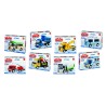 Set Costruzioni, 8 Auto Assortite - 12107