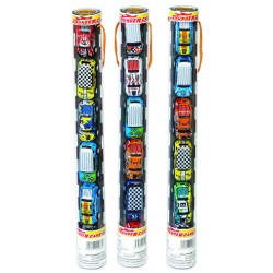 Set 6 pezzi Auto Die Cast in Tubo, modelli assortiti - 11283