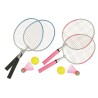 Set 2 Racchette Badminton 42 cm Volano Pallina, modelli assortiti - 11519