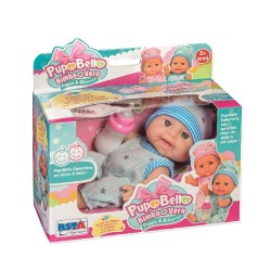 Bambola Mini Pupobello 15 cm, 2 colori assortiti - 11015