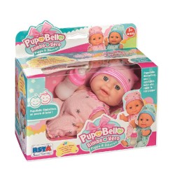Bambola Mini Pupobello 15 cm, 2 colori assortiti - 11015