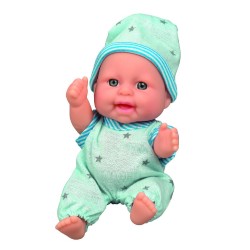 Bambola Mini Pupobello 15 cm, 2 colori assortiti - 11015