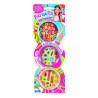 SET 3 BRACCIALETTI FASHION CON STIKERS