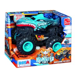 Auto Monster a Frizione con Luci e Suoni, modelli assortiti - 12056