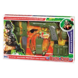 PLAYSET MILITARE PISTOLA ED ACCESSORI DELTA