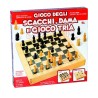 Gioco Dama Scacchi Tria Legno 29X29