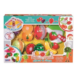 SET CUCINA FRUTTA VERDURA ATTACCA STACCA