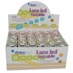 Luce Led Tascabile Colori Assortiti