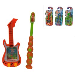 Spazzolino Bimbo con Chitarra Gioco Acqua in blister, colori assortiti